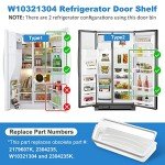 2-Pack Refrigerator Door Shelf for Whirlpool Fridges
