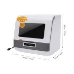 WUSILILU Portable Countertop Dishwasher - 3 Wash Modes