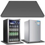 Mini Fridge Silicone Mat for Leak Protection - Grey