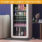 Mini Fridge Silicone Mat for Leak Protection - Grey