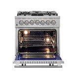 Forno Massimo 30" Dual Fuel Range with Griddle