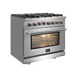 Forno Massimo 30" Dual Fuel Range with Griddle