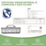 Universal Dishwasher Silverware Basket for Major Brands