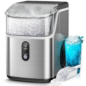 Kismile Countertop Nugget Ice Maker Machine