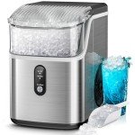 Kismile Countertop Nugget Ice Maker Machine