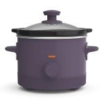 Bella 1.5 Qt Slow Cooker with Heat Control