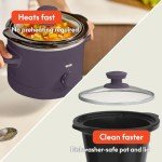 Bella 1.5 Qt Slow Cooker with Heat Control