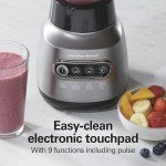 Hamilton Beach Wave Action Blender with Travel Jar