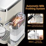 Mattinata 20 Bar Espresso Machine with Milk Frother