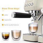 Mattinata 20 Bar Espresso Machine with Milk Frother