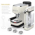 Mattinata 20 Bar Espresso Machine with Milk Frother