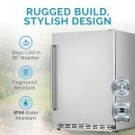 NewAir 24" Outdoor Beverage Fridge - 5.3 Cu Ft