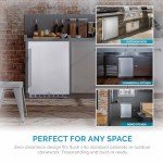 NewAir 24" Outdoor Beverage Fridge - 5.3 Cu Ft