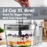 Magiccos 14-Cup Food Processor with Storage Drawer
