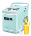 Ecozy Portable Countertop Ice Maker - 9 Bullet Cubes