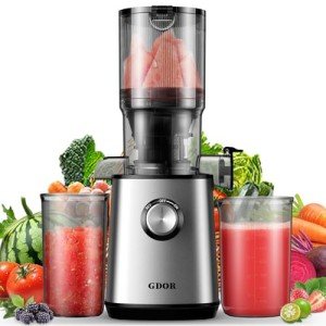 GDOR Cold Press Masticating Juicer with Large Chute