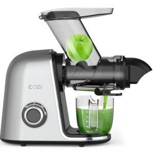 COZII Quiet Cold Press Juicer with Large Feed Chute