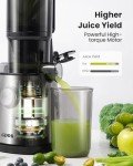 GDOR Cold Press Masticating Juicer with Large Chute