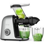 COZII Quiet Cold Press Juicer with Large Feed Chute
