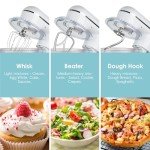Gradient Blue 5QT Stand Mixer with Two Bowls