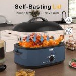 Royalcraft 18qt Electric Roaster Oven with Lid