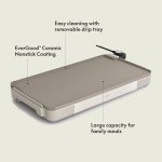 Bella Electric Griddle with Nonstick Coating and Probe