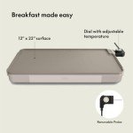 Bella Electric Griddle with Nonstick Coating and Probe