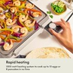 Bella Electric Griddle with Nonstick Coating and Probe