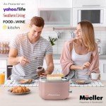Mueller Retro 2-Slice Toaster with 7 Settings