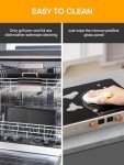 2-Burner Induction Cooktop with Non-Stick Griddle