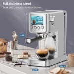 SOWTECH 20 Bar Espresso Machine with Milk Frother