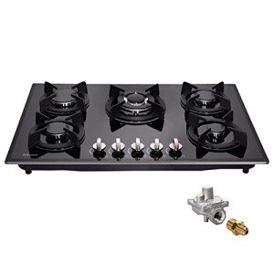 30-Inch Built-In Gas Cooktop with 5 Burners