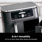 6-in-1 DualZone XL Air Fryer with Baskets
