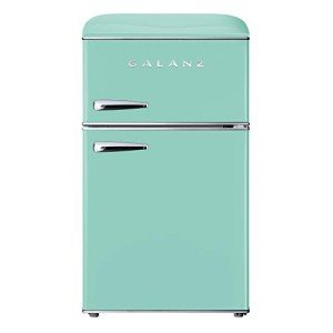 Galanz 3.1 Cu FT Dual Door Refrigerator - Green
