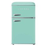 Galanz 3.1 Cu FT Dual Door Refrigerator - Green