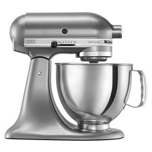 KitchenAid Stand Mixer, Contour Silver, Zinc