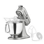 KitchenAid Stand Mixer, Contour Silver, Zinc
