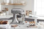 KitchenAid Stand Mixer, Contour Silver, Zinc
