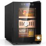 18L Electric Fridge with Digital Hygrometer & LED Screen