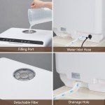 Compact Portable Countertop Dishwasher with Dual Sprays