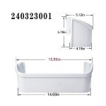 2-Pack Refrigerator Door Bin Replacement for Frigidaire