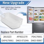 Samsung Refrigerator Left Door Shelf Bin Replacement