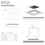 Empava 36" Induction Cooktop with 5 Burners