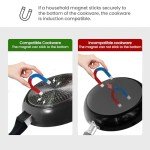 Olayks 2-Burner Induction Cooktop with Griddle Pan
