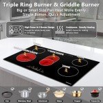 36" ECOTOUCH 5-Burner Electric Cooktop with Quick Boil