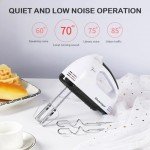 Showvigor Electric Hand Mixer with 5 Accessories
