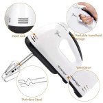 Showvigor Electric Hand Mixer with 5 Accessories