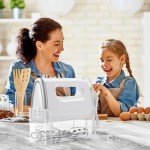 5-Speed Electric Hand Mixer with Storage Case
