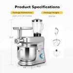 VIVOHOME 6-in-1 Stand Mixer with 8.5 Quart Bowl