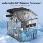 Havato Portable Bullet Ice Maker for Home Use